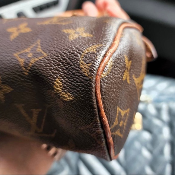 Clearance!  Rare!! Authentic Louise Vuitton Speedy mini HL. TH0979 - Picture 6 of 16